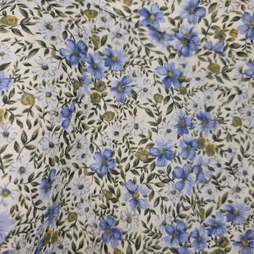 [BUNJANG] Japanese Vintage Floral Long Skirt / 일본 빈티지 플라워 롱 스커트 꽃무늬  [E30560]