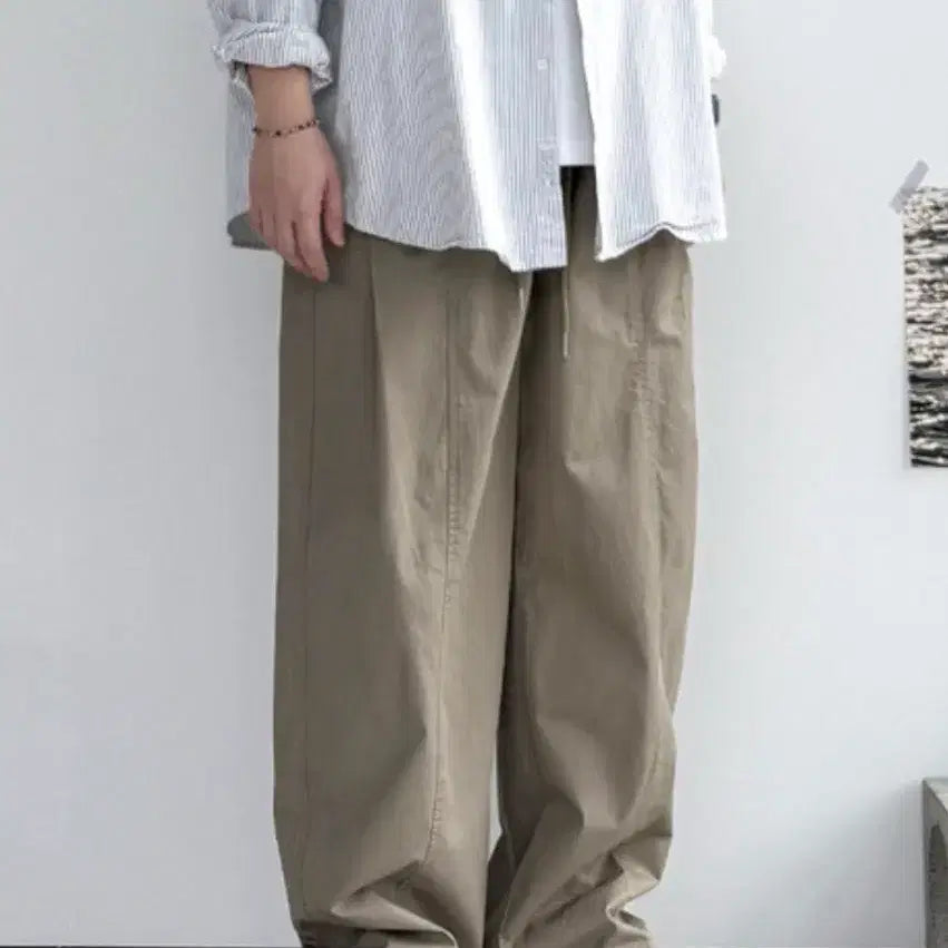 [BUNJANG] 26ss Curved Chino Pants Bundle Set / 26ss 커브드 치노 팬츠 블랙/베이지 M(27-29)사이즈 일괄 판매.