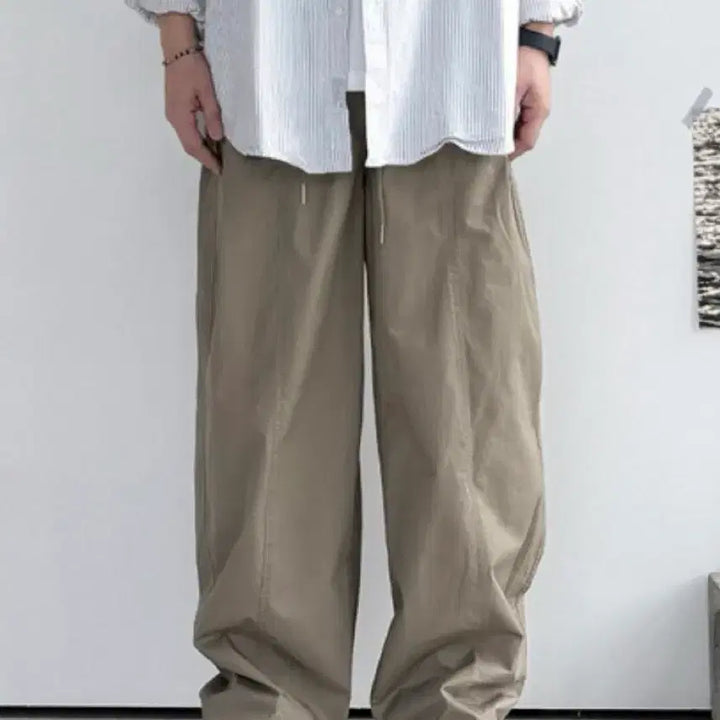 [BUNJANG] 26ss Curved Chino Pants Bundle Set / 26ss 커브드 치노 팬츠 블랙/베이지 M(27-29)사이즈 일괄 판매.