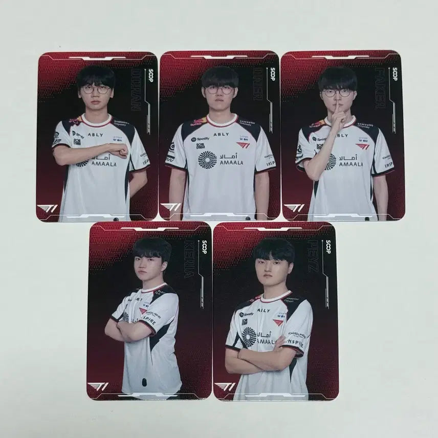[SOLD OUT] T1 티원 LCK CUP SOOP 숲 포카 일괄