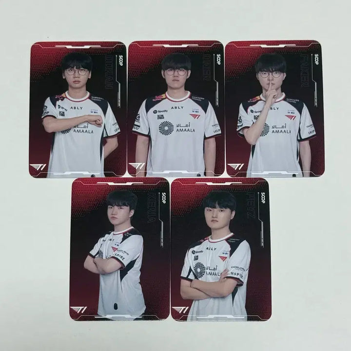 [SOLD OUT] T1 티원 LCK CUP SOOP 숲 포카 일괄