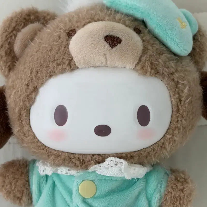 [BUNJANG] TopToy Pochacco Bear Latte Keyring / 탑토이 포차코 곰돌이 라떼 키링