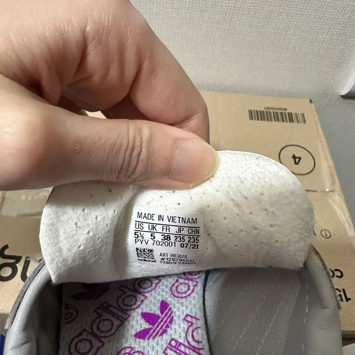 [BUNJANG] Adidas Retropy E5 Green Purple Sneakers / 235)아디다스 레트로피 E5 그린퍼플 운동화 남녀공용
