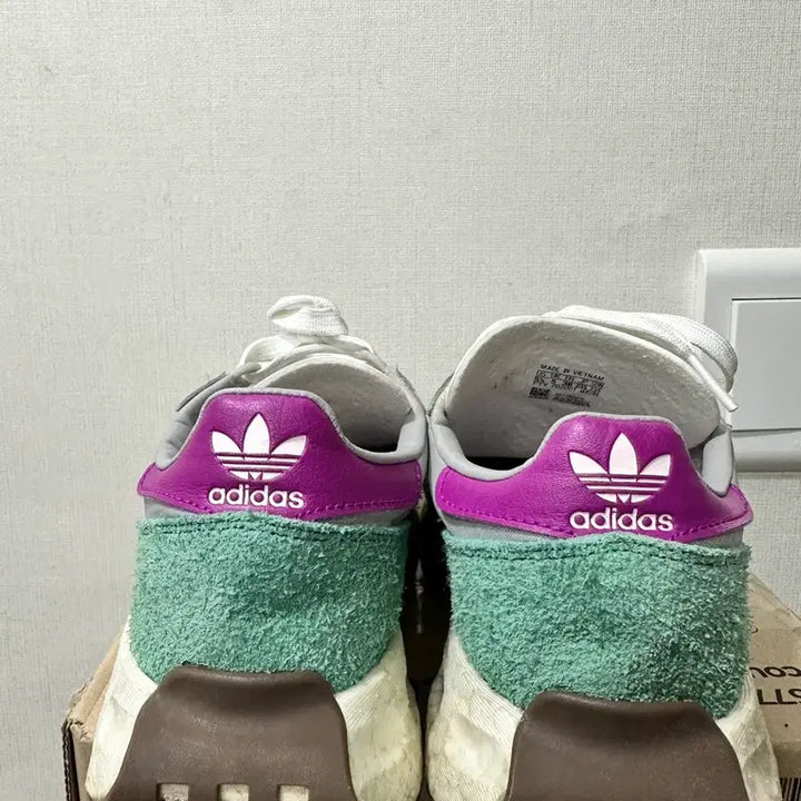 [BUNJANG] Adidas Retropy E5 Green Purple Sneakers / 235)아디다스 레트로피 E5 그린퍼플 운동화 남녀공용