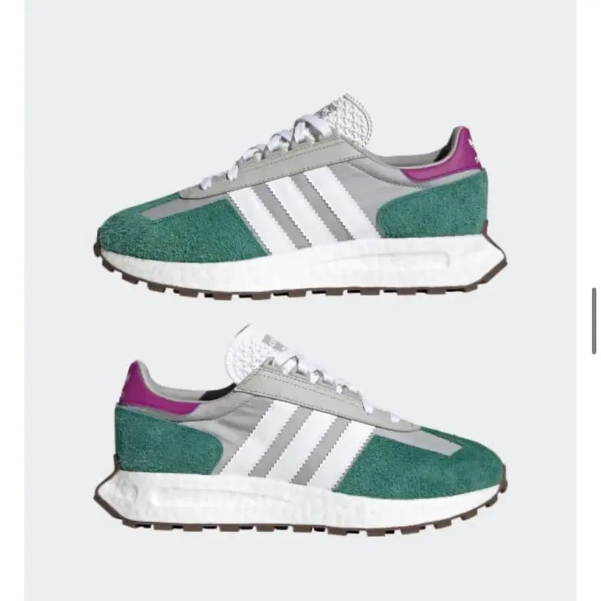 [BUNJANG] Adidas Retropy E5 Green Purple Sneakers / 235)아디다스 레트로피 E5 그린퍼플 운동화 남녀공용