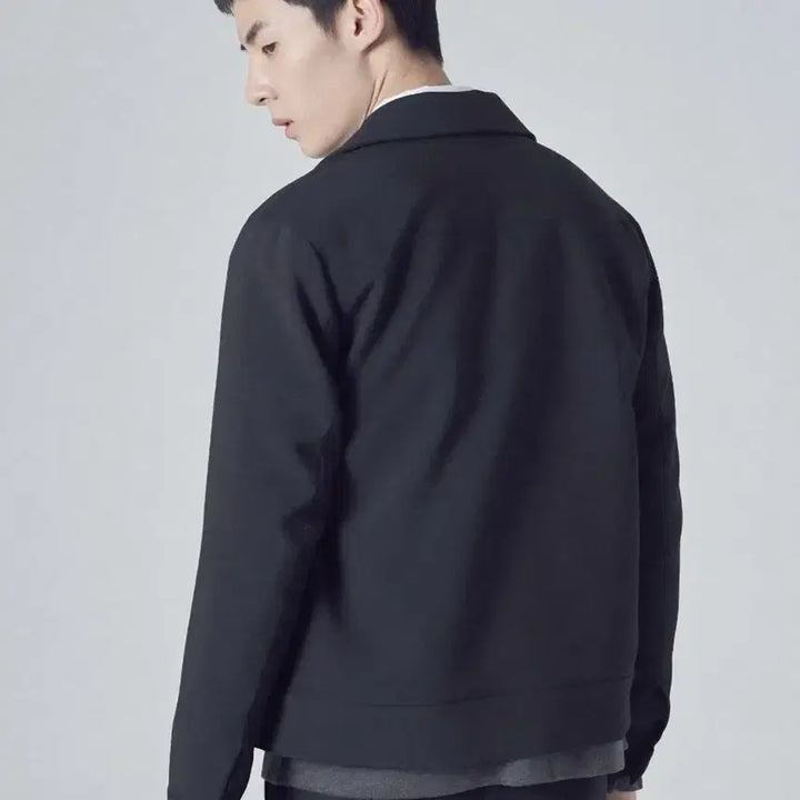 [BUNJANG] 8Seconds Minimalist Solid Blouson Jacket / 에잇세컨즈 솔리드 미니멀 블루종 간절기 재킷