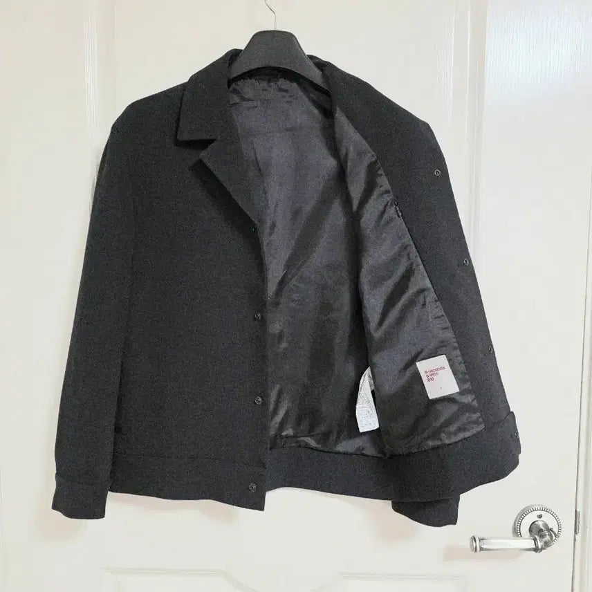 [BUNJANG] 8Seconds Minimalist Solid Blouson Jacket / 에잇세컨즈 솔리드 미니멀 블루종 간절기 재킷