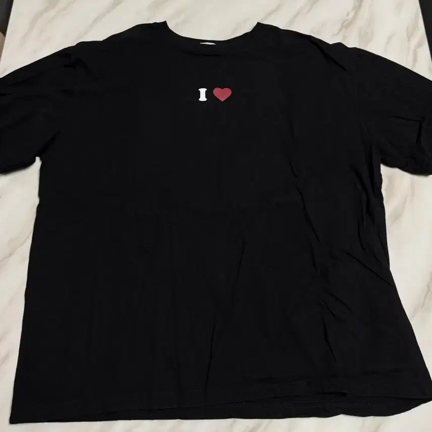 [BUNJANG] L.A.B Studio Black Short Sleeve T-Shirt (L) / L.A.B Studio  블랙 반팔 티셔츠 (L)