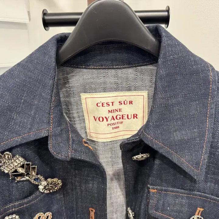 [BUNJANG] Mine Denim Cropped Jacket / 마인데님 점퍼(여성)