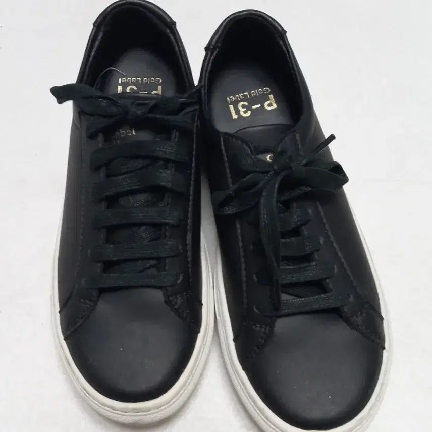 [BUNJANG] P-31 Gold Label Black Sneakers / P-31 Gold Label 블랙 스니커즈34