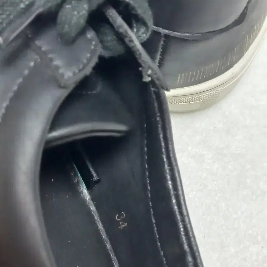 [BUNJANG] P-31 Gold Label Black Sneakers / P-31 Gold Label 블랙 스니커즈34