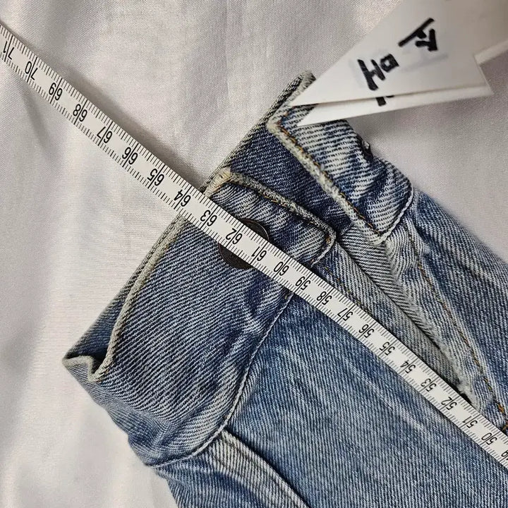 [BUNJANG] Balenciaga Neck Logo Denim Jacket / 발렌시아가넥로고데님자켓
