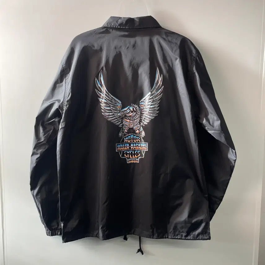 [BUNJANG] Roller Chrome Eagle Coach Jacket / 룰러 크롬이글 코치자켓