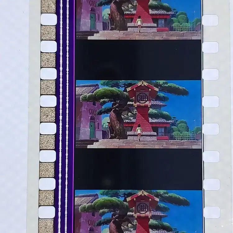 [BUNJANG] Ghibli Spirited Away Film Cut 6-Frame 3-Piece Set / 지브리 센과 치히로의 행방불명 영화필름컷 6프레임 3매 (F-26)