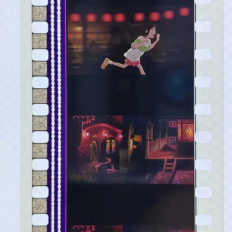 [BUNJANG] Ghibli Spirited Away Film Cut 6-Frame Set / 지브리 센과 치히로의 행방불명 영화필름컷 6프레임 3매 (F-29)