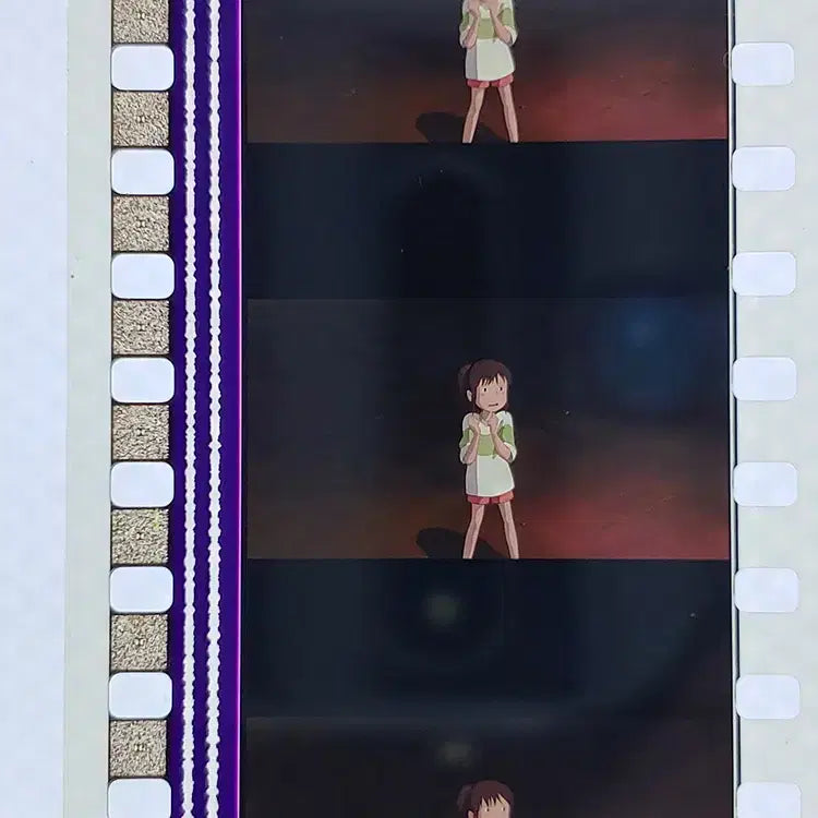 [BUNJANG] Ghibli Spirited Away Film Cut 6-Frame Set (F-30) / 지브리 센과 치히로의 행방불명 영화필름컷 6프레임 3매 (F-30)