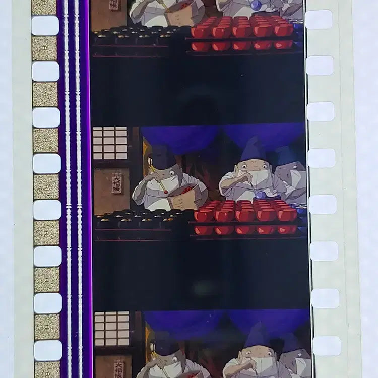 [BUNJANG] Ghibli Spirited Away Film Cut 6-Frame Set (F-30) / 지브리 센과 치히로의 행방불명 영화필름컷 6프레임 3매 (F-30)