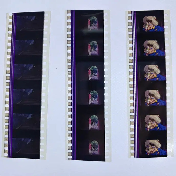 [BUNJANG] Ghibli Spirited Away Film Cut Set / 지브리 센과 치히로의 행방불명 영화필름컷 6프레임 3매 (F-32)