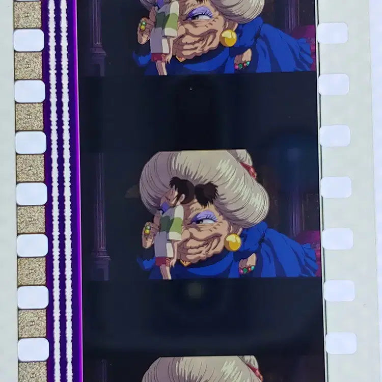 [BUNJANG] Ghibli Spirited Away Film Cut Set / 지브리 센과 치히로의 행방불명 영화필름컷 6프레임 3매 (F-32)