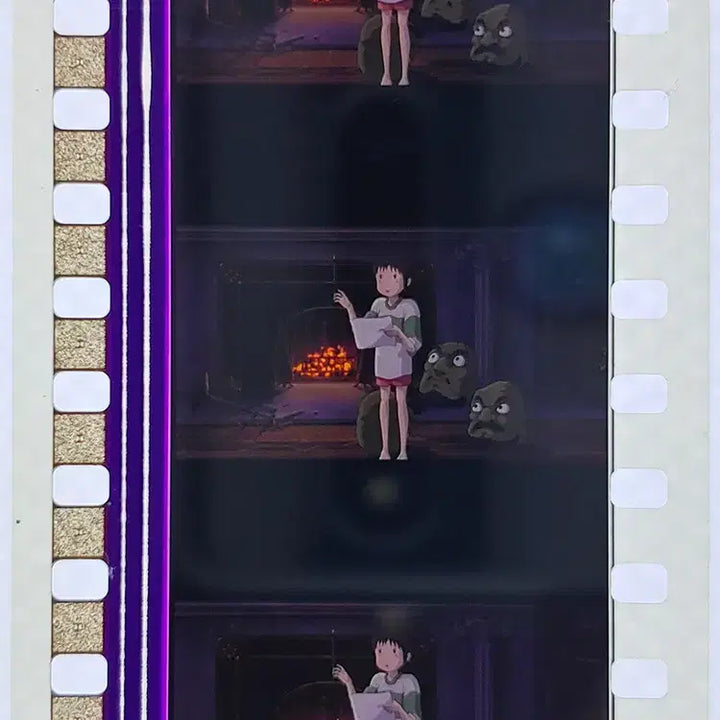[BUNJANG] Ghibli Spirited Away Film Cut Set / 지브리 센과 치히로의 행방불명 영화필름컷 6프레임 3매 (F-34)