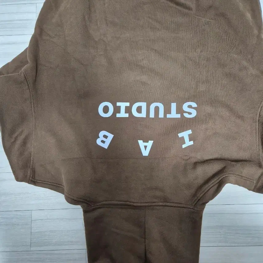 [BUNJANG] IAB Studio Pigment Hoodie Brown XL / 아이앱 피그먼트 후드 브라운 xl 새상품급