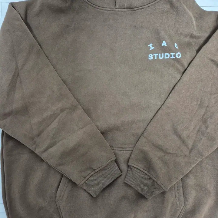 [BUNJANG] IAB Studio Pigment Hoodie Brown XL / 아이앱 피그먼트 후드 브라운 xl 새상품급