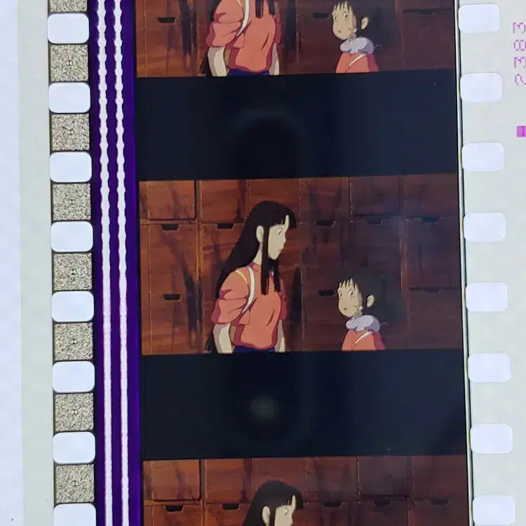[BUNJANG] Ghibli Spirited Away Film Cut Set / 지브리 센과 치히로의 행방불명 영화필름컷 6프레임 3매 (F-35)
