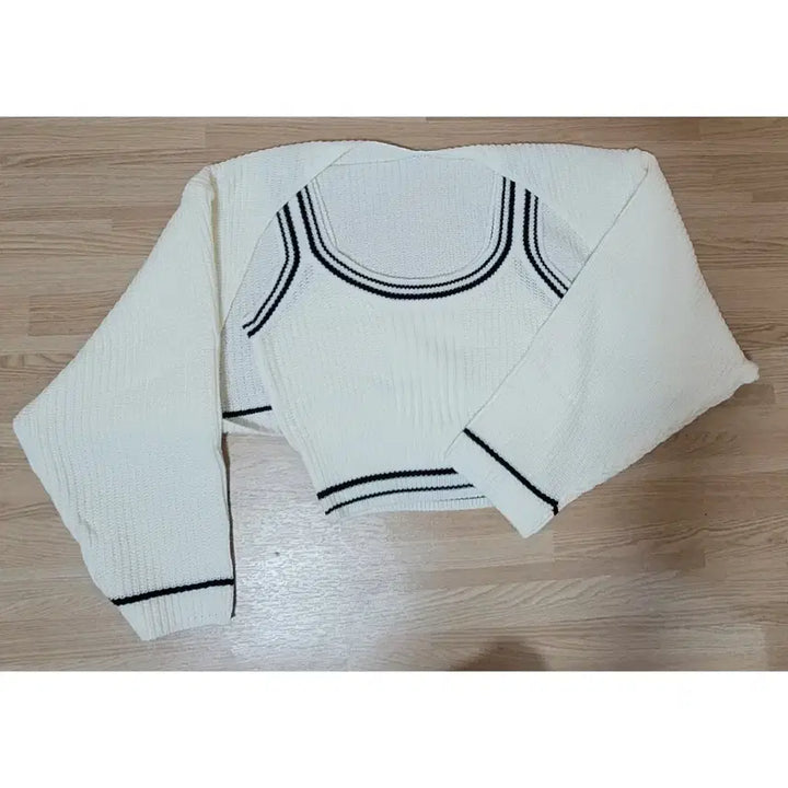 [BUNJANG] Ivory Bolero Cardigan Set (One Size) / 아이보리색 볼레로 가디건 세트(프리사이즈)