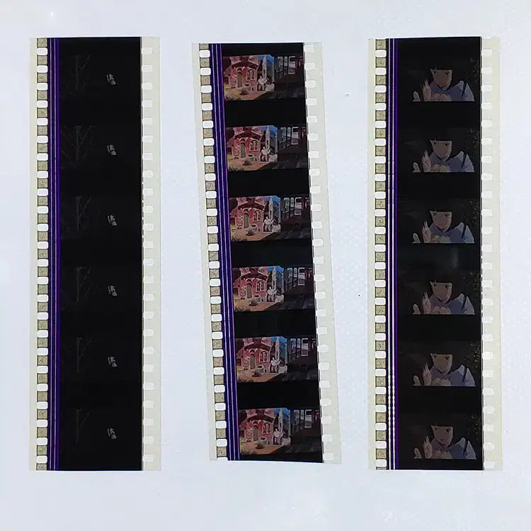 [BUNJANG] Ghibli Spirited Away Film Cut 6-Frame 3-Piece Set / 지브리 센과 치히로의 행방불명 영화필름컷 6프레임 3매 (F-38)