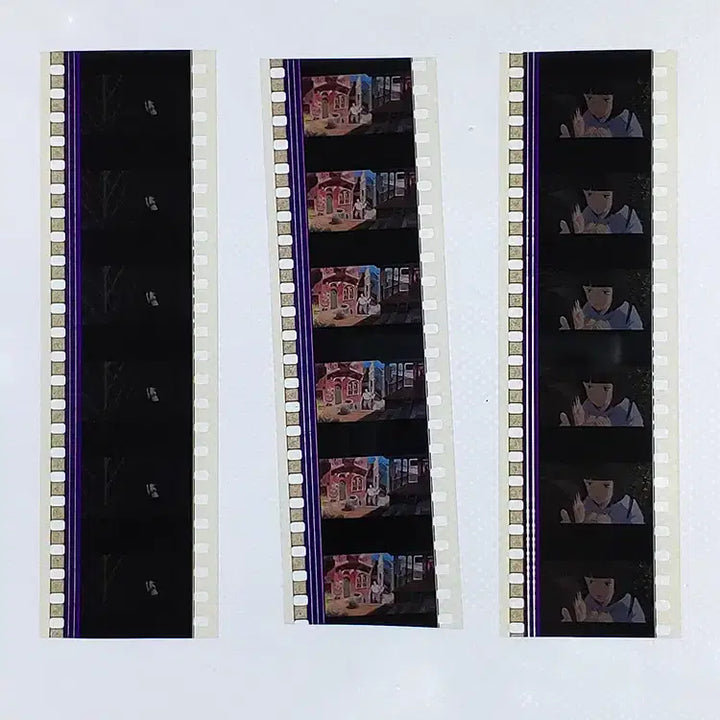 [BUNJANG] Ghibli Spirited Away Film Cut 6-Frame 3-Piece Set / 지브리 센과 치히로의 행방불명 영화필름컷 6프레임 3매 (F-38)