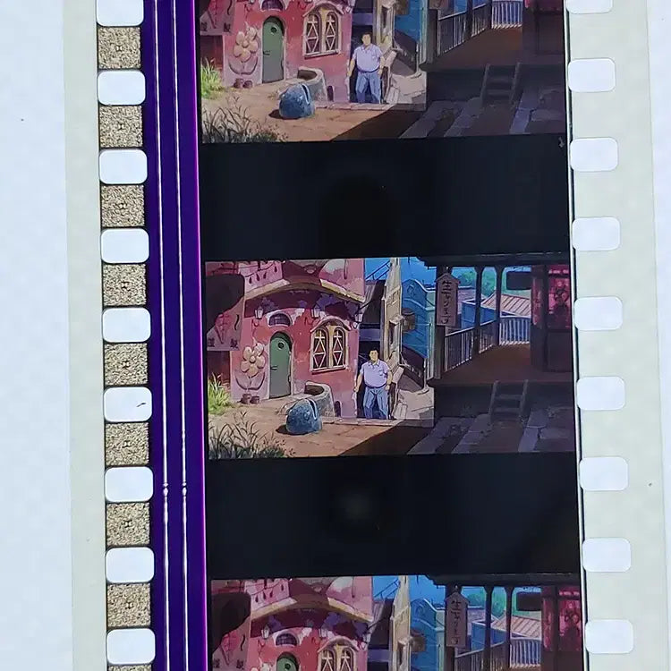 [BUNJANG] Ghibli Spirited Away Film Cut 6-Frame 3-Piece Set / 지브리 센과 치히로의 행방불명 영화필름컷 6프레임 3매 (F-38)