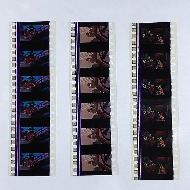 [BUNJANG] Ghibli Spirited Away Film Cut Set / 지브리 센과 치히로의 행방불명 영화필름컷 6프레임 3매 (F-39)