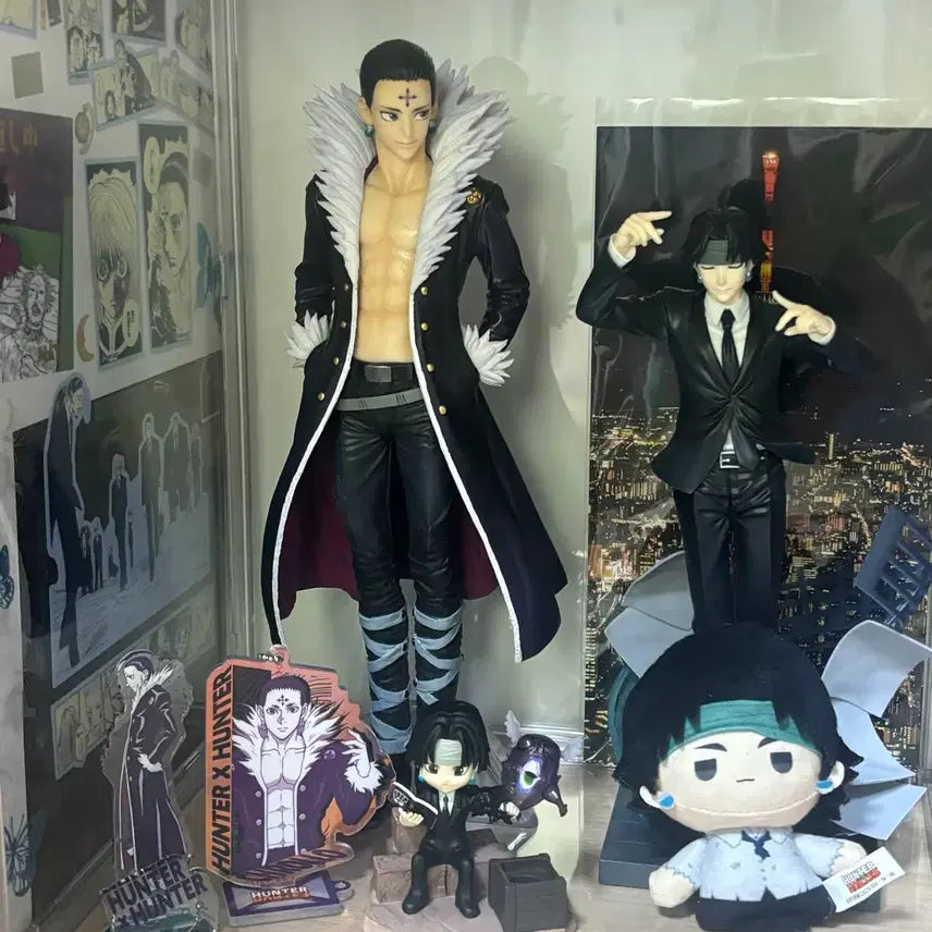 [BUNJANG] Hunter x Hunter Ichiban Kuji Chrollo Requiem Desktop Figure Acrylic Keychain / 헌터헌터 제일복권 클로로 B상 진혼곡 레퀴엠 데스크탑 피규어아크릴 키링