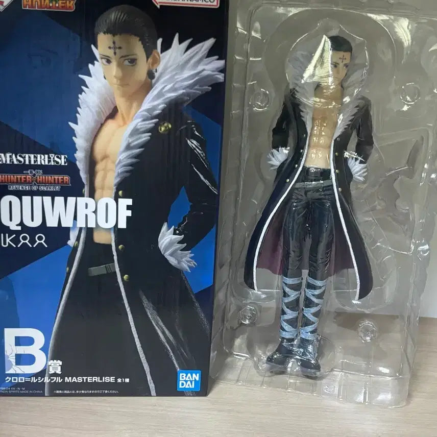 [BUNJANG] Hunter x Hunter Ichiban Kuji Chrollo Requiem Desktop Figure Acrylic Keychain / 헌터헌터 제일복권 클로로 B상 진혼곡 레퀴엠 데스크탑 피규어아크릴 키링