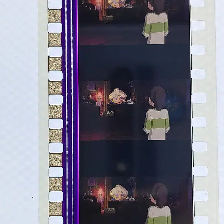 [BUNJANG] Ghibli Spirited Away Film Cut Set / 지브리 센과 치히로의 행방불명 영화필름컷 6프레임 3매 (F-42)