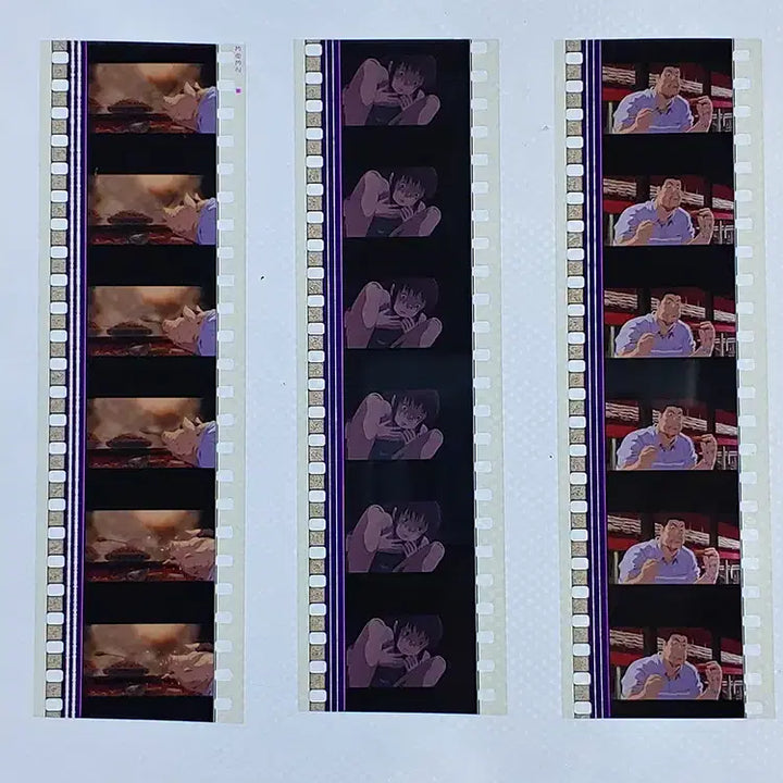 [BUNJANG] Ghibli Spirited Away Film Cut Set / 지브리 센과 치히로의 행방불명 영화필름컷 6프레임 3매 (F-44)