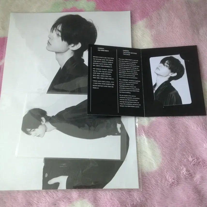 [SOLD OUT] [BUNJANG] ENHYPEN Sunghoon Photo Set + Exhibition Ticket Bundle / ENHYPEN 전시회 성훈 포토세트 + 티켓 일괄