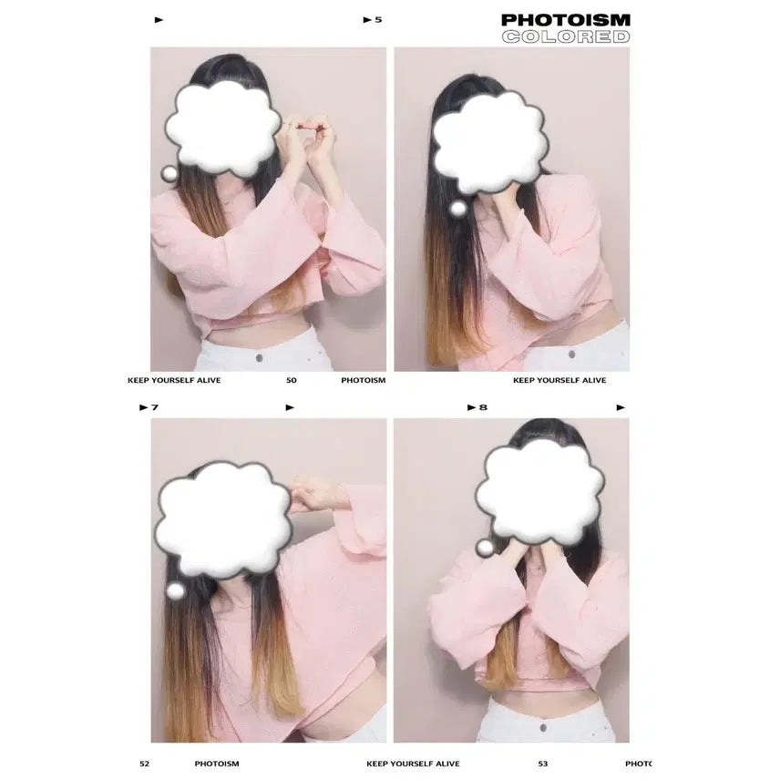 [BUNJANG] Pink Cropped Knit &amp; Camisole Set (One Size) / 핑크색 크롭 니트+나시 세트(프리사이즈)