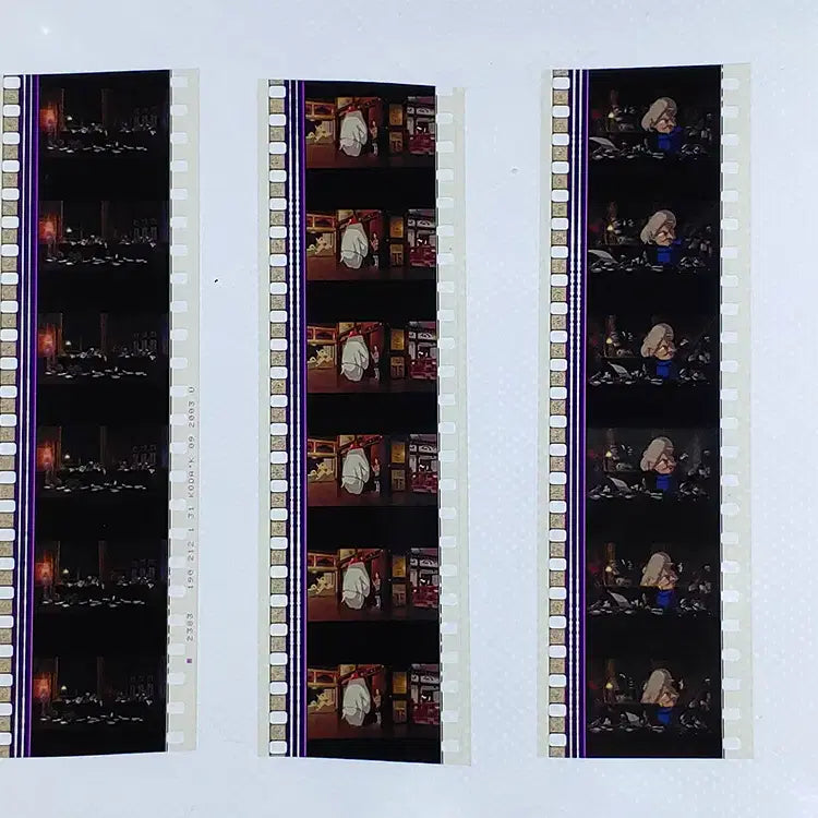 [BUNJANG] Ghibli Spirited Away Film Cut Set / 지브리 센과 치히로의 행방불명 영화필름컷 6프레임 3매 (F-47)