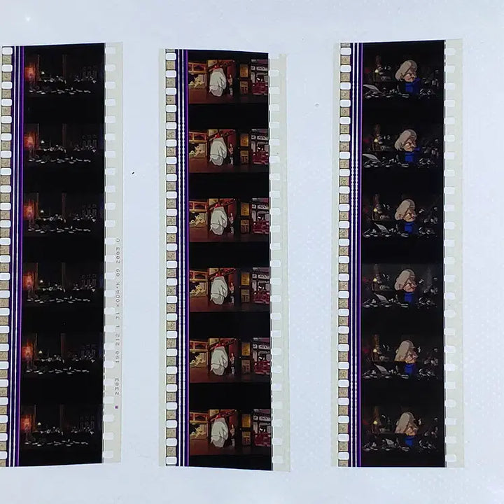 [BUNJANG] Ghibli Spirited Away Film Cut Set / 지브리 센과 치히로의 행방불명 영화필름컷 6프레임 3매 (F-47)
