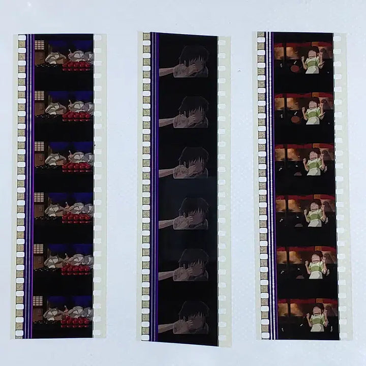[BUNJANG] Ghibli Spirited Away Film Cut Set / 지브리 센과 치히로의 행방불명 영화필름컷 6프레임 3매 (F-48)
