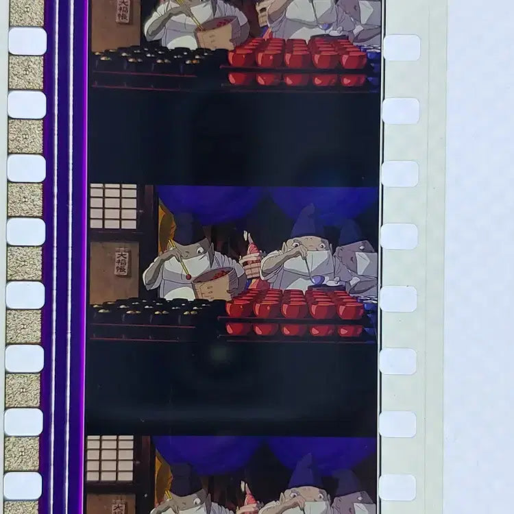 [BUNJANG] Ghibli Spirited Away Film Cut Set / 지브리 센과 치히로의 행방불명 영화필름컷 6프레임 3매 (F-48)