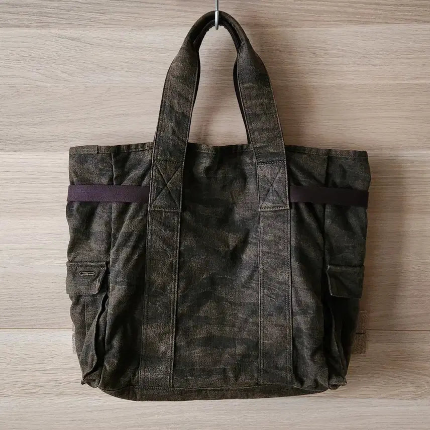 [BUNJANG] Porter Yoshida 70th Anniversary Camo Tote Bag / 요시다 포터 타이거 카모 패턴 토트백, 숄더백
