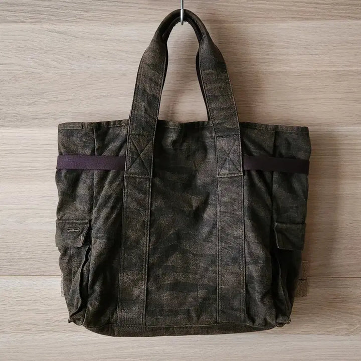 [BUNJANG] Porter Yoshida 70th Anniversary Camo Tote Bag / 요시다 포터 타이거 카모 패턴 토트백, 숄더백