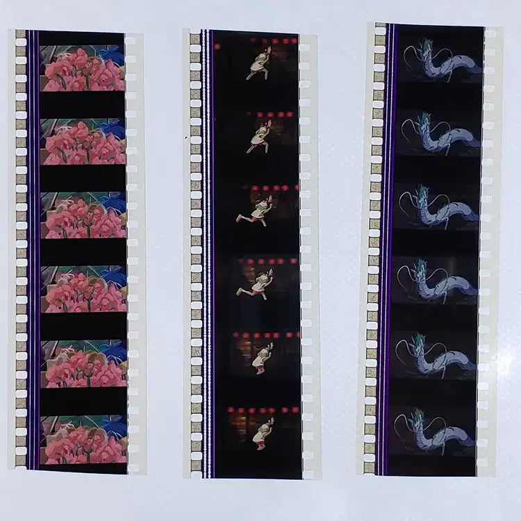 [BUNJANG] Ghibli Spirited Away Film Cut Set / 지브리 센과 치히로의 행방불명 영화필름컷 6프레임 3매 (F-50)