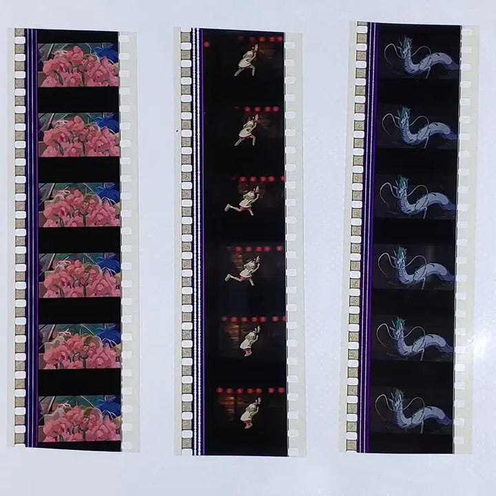 [BUNJANG] Ghibli Spirited Away Film Cut Set / 지브리 센과 치히로의 행방불명 영화필름컷 6프레임 3매 (F-50)