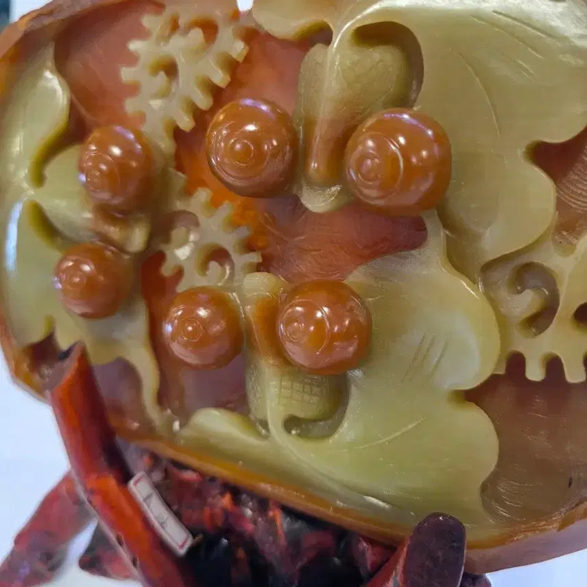 [BUNJANG] Jade Goldfish Sculpture / 금붕어 옥조각품