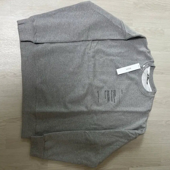 [BUNJANG] Vellie Blank Slogan Sweatshirt (M) / 벨리에 블랭크 슬로건 스웨트셔츠 m(100)사이즈 판매