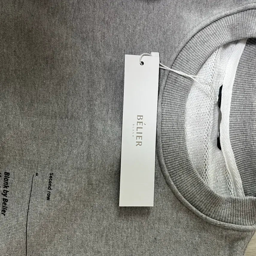 [BUNJANG] Vellie Blank Slogan Sweatshirt (M) / 벨리에 블랭크 슬로건 스웨트셔츠 m(100)사이즈 판매