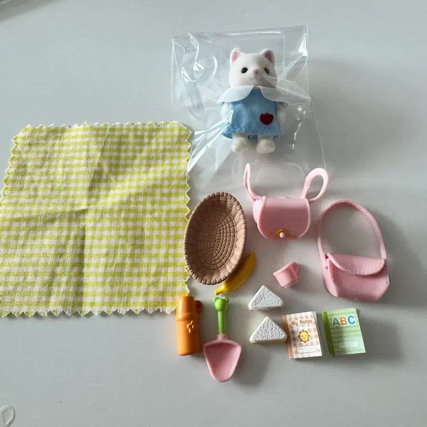 [BUNJANG] Sylvanian Families Kindergarten Picnic Set / 3590)단종)올드)결품X)실바니안 유치원 피크닉 세트